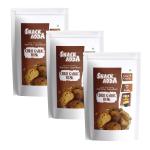 Snack Adda | Chilli Garlic Rusks 150Gm Pack of 3 | Free Dip Inside | Spicy Garlic Delight for Desi Snack Lovers | Irresistible Crunch | Ready-to-Eat