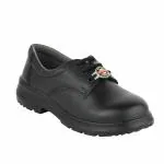 Liberty Warrior 2059-01-SSBA Safety Shoes for Women Industrial Steel Toe Light Weight Shoes, Black, Size-4 UK