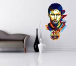 Lanstick Multicolor Barcelona Lionnel Messi Self Adhesive Wall Sticker 60 cm
