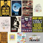 D E C O R A set of 12 wall poster of Motivational Quotes A4 size 11.7x8.3 inch 300 GSM & Inspirational Desings