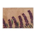 LAVENDER DOOR MAT - 40x60 cm. By Saral Home(Maroon)