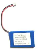 KP 3.7V 1050Mah Bluetooth Speaker Battery