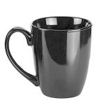 SAIJI MUGS Premium Coffee Mug Set of 1, 300ml (Black Glossy) Microwave Safe Coffee Mugs