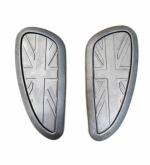 Road Religion Matte Black Rubber Tank Pad