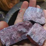 Nutrixia Hingul Khadi/Cinnabar Stones/Shingrup Crystal/Cinnabarite/Shingraf 50 Gms