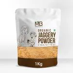 MB Herbals Premium Quality Organic Jaggery 1 kg | Unrefined & Unprocessed