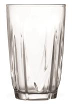 Roxx Napoli Tumbler Hb 260 Ml capacity, Transparent, Set of 6