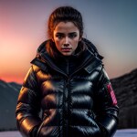 Love Creation A4 Size poster print for creative wall art- girl-with-puffy-jacket-and-gloves-edc2cfbd-d710-4834-bbc4-5fc571308c86-2( Sticker)