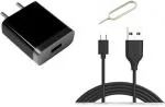 Badger Wall Charger Accessory Combo for Nokia 3.1 Plus (Black)