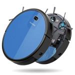 Milagrow BlueBee 21 Dry & Wet Robotic Vacuum Cleaner, Remote Control, 600ml Large Dust Bin & 110ml Water Tank, 1500Pa Suction Power, 4 Cleaning Modes, Self-Charging