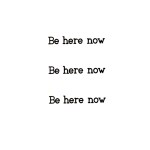 SIMPLY INKED New Be Here Now Temporary Tattoo, Letter Tattoo for all (NEW 