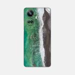 GADGETSWRAP Printed Vinyl Skin Sticker for Realme 10 Pro Plus - sea beach italy aerial view
