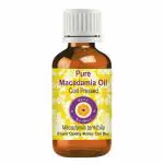 Deve Herbes Pure Macadamia Oil (Macadamia ternifolia) Natural Therapeutic Grade Cold Pressed 50ml