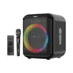 Artis SoundPro 110 Bluetooth Party Speaker with USB/TF Card/AUX Input/FM Radio/Wireless Mic & Wireless Remote (Black) (80W RMS Output)