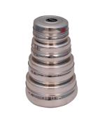 Carnival Belly Stainless Steel Round Container 300 ml+ 450 ml+ 600 ml+ 750 ml (Set of 4)