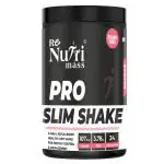 Renutrimass Pro Slim Shake Meal Replacement Shake With 16 Natural Herbal Blend (Ayurvedic Formula)For Weight Control&Management Vitamins For Men&Women (Chocolate Milk Shake, 500 gm)