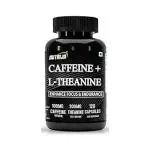 NutriJa Natural Caffeine 100MG Plus L-Theanine 200MG | Promotes Energy, Alertness,Concentration & increased attention | Cognitive performance stack- no crash or jitters. (120 Capsules)