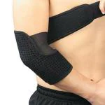Skudgear Black Neoprene Elbow Band For Pain Relief For Unisex