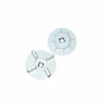 Pmw - Mixer Grinder Jar Coupler for Philips & Sumeet Jars - White - 2 Pieces Set