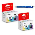 Canon CL 98 Twin Ink Cartridge With 3in1 Multi-Function Mobile Phone Stand