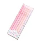 Silly Panda Morandi Color Boxed Pens 6 Pack Black Gel Pen Set for Students and Exams