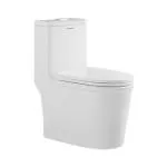 PARRYWARE VENUE Range One Piece Floor Mount Western Commode (White) | 380x595x735mm, Western Toilet/Water Closet(EWC) For Bathroom | C890N