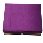 Beauty Tool Satin Bangle Box/Jwellery Box For Women And Girls | Pack of 1 | (Purple)