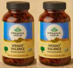 Organic India Weight Balance Capsule Ayurvedic Medicine (2 Packs, 180 Veg Capsule in Each Pack)