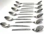 T-KA108 ICE CREAM SPPON Stainless Steel Ice-cream Spoon Set (Pack of 12)