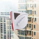 KAVYANSH Double-Sided Window Glass Cleaning Tool Useful Magnetic Surface Cleaner Wiper Brush for High-Rise Single Glazed Windows Magnetic Window Cleaner Double-Side Glazed Two Sided Glass Cleaner Wiper Cleaning Cotton Squeegee Washing Equipment[1 pcs]