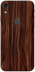 Mobiaspire Apple Iphone Xr Ebony Wood Mobile Skin