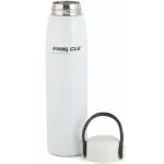 Pinnacle Thermo by Pinnacle Pika Vacushield Hot & Cold, 340 ML, White Marble, For water, tea, coffee. Sports 340 ml Bottle (Pack of 1, White, Steel)