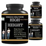 HIGH HEIGHT Growth on supplement height increase /flavor/ Kaju Pista /pack.3