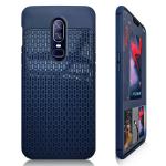 Foso Oneplus 6 or One Plus 6 Blue Tempered Glass, Thermoplastic Polyurethane Back Cover 21.08 x 11.94 x 1.52 cm