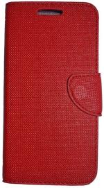 CarryWrap Flip Cover for Lenovo A6000 (Red, Pack of: 1)