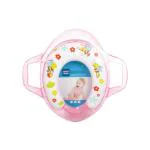 Mee Mee Pink Soft Cushioned Potty Seat with Support Handles