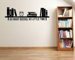 Lanstick Vinyl Black Study Room Quotes Self Adhesive Wall Sticker 24 inch
