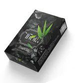 Thofa Charcoal Handmade Premium Bath Soap, For Men & Women, Fights Impurities, Acne, With Coconut Shell Charcoal Powder, 100GM - Pack of 3 - 300GM