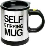 FIVANIO coffe mug Stainless Steel, Plastic Coffee Mug (400 ml)