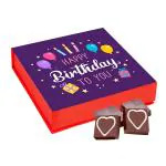 Chocoloony Chocolate Birthday Day Gift Pack for Lovers, Brother, Sister, Boyfriend