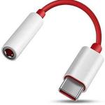 OCTRIX Type C to 3.5mm Splitter Audio Jack Converter Adapter Headphones Jack Compatible with OnePlus Devices 6 6T 7 7T 8 8T and Pro Devices(Earphone's Volume Up Down Keys,Mic Supportable (Android, iOS)