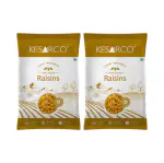 KESARCO Green Raisins 1000 gm | Kishmish 1kg | Pack of 2 x 500 gm