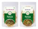 SENSEFUL Jowar Millet Noodles and Oats Noodles Combo - Gluten-Free & Non-Fried - 200 g Each