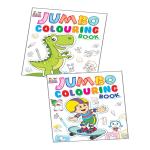 Jumbo Colouring Books (Pack of 2) [Little Masters]