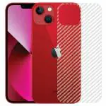 Kite Digital iPhone 13 Back Screen Protective Film Carbon Fiber Skin Transparent Screen Guard Sticker