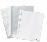 TULMAN 25 Pcs Transparent A4 Size Document Sleeves 300 Micron Thickness Leaf Waterproof Clear Sheet Protector 11 Holes Punched Ring Files