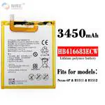 NAFS Battery Compatible With Huawei Nexus 6P {HB416683ECW} H1511 H1512 - 3550 mAh Capacity