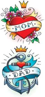 Ordershock Waterproof Temporary Body Temporary Body Tattoo