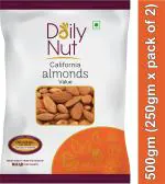 Lali Balaji DAILY NUT California Almond VALUE 500gm (250gm x pack of 2)