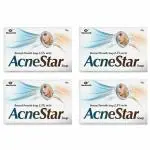 FLAY AcneStar 2.5% Soap - 75g (Pack of 4)